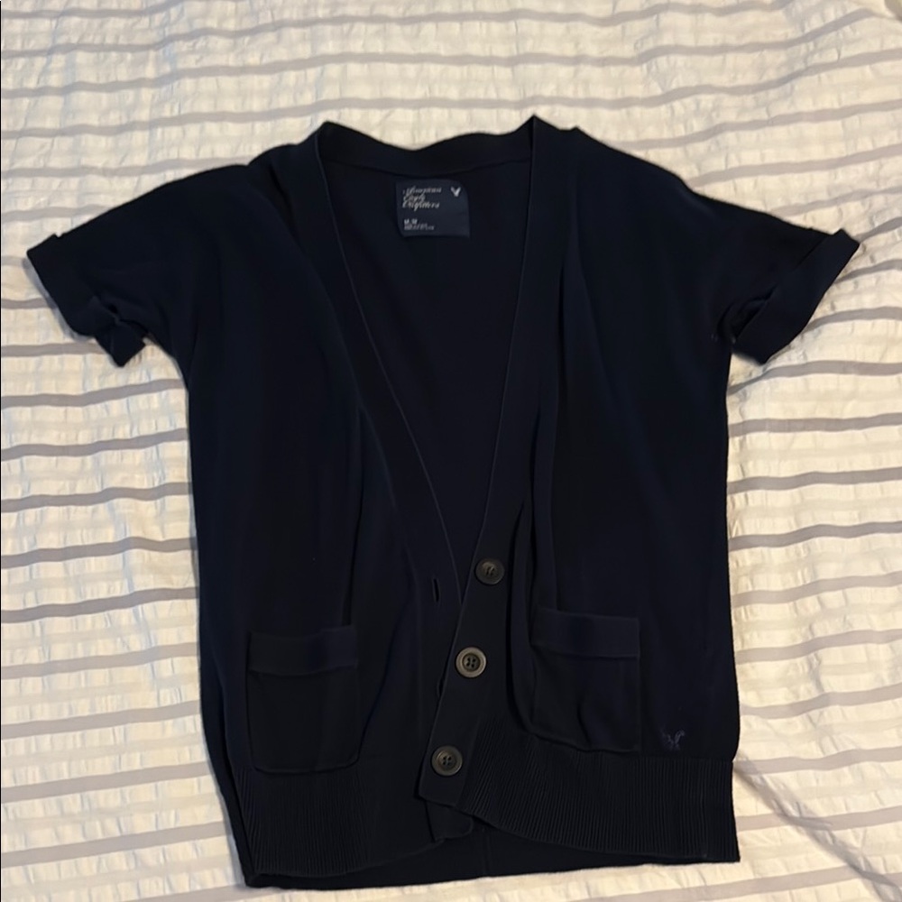 American Eagle Outfitters Black Cardigan